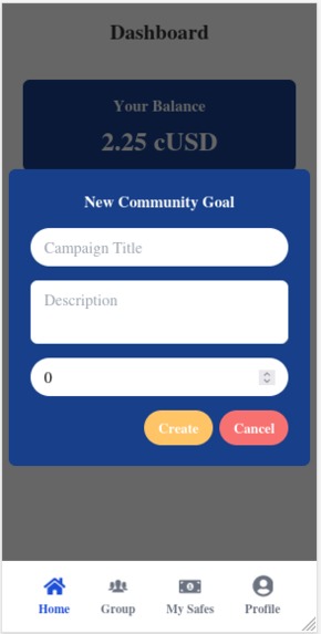 miSAFE – screenshot 2