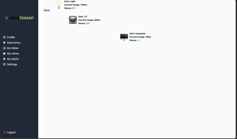 SmartTenants – screenshot 2