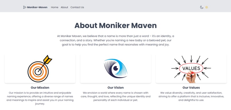 moniker-maven – screenshot 4