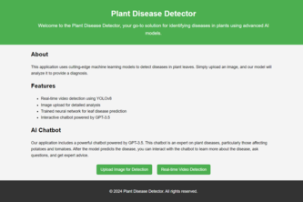 PlantDiseaseDetector