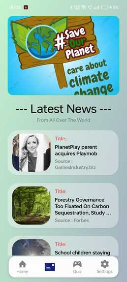 Nature-Nest(Climate Awareness with AI Model) – screenshot 22