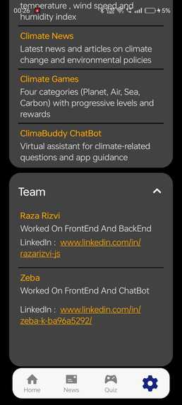 Nature-Nest(Climate Awareness with AI Model) – screenshot 29