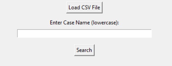 CourtSearch – screenshot 2