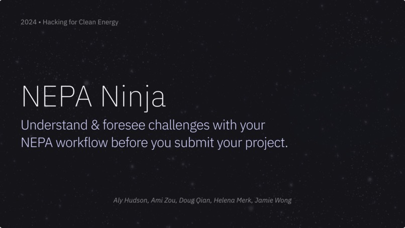 NEPA Ninja – screenshot 1