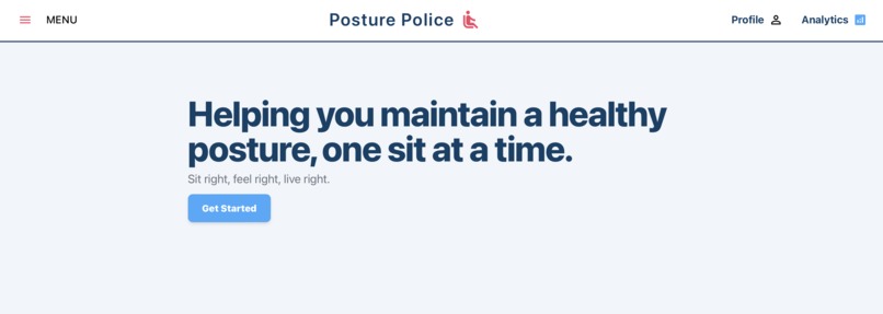Posture Police – screenshot 1