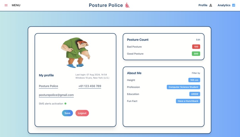 Posture Police – screenshot 4