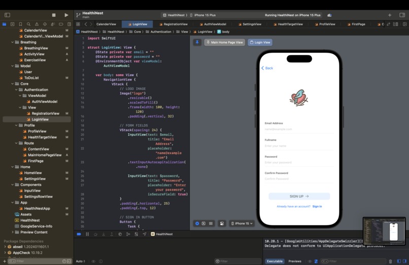 HealthiNEST – screenshot 9