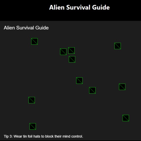 alien-survival-guide-game – screenshot 1