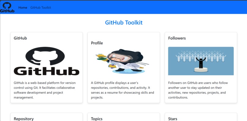 GitHub-Repository-Lister – screenshot 3