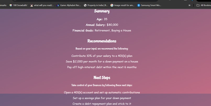 FinWhiz – screenshot 4