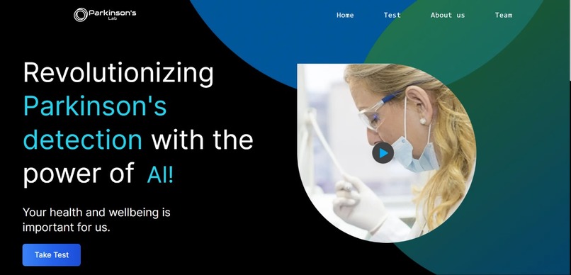 Parkinsons-lab – screenshot 1