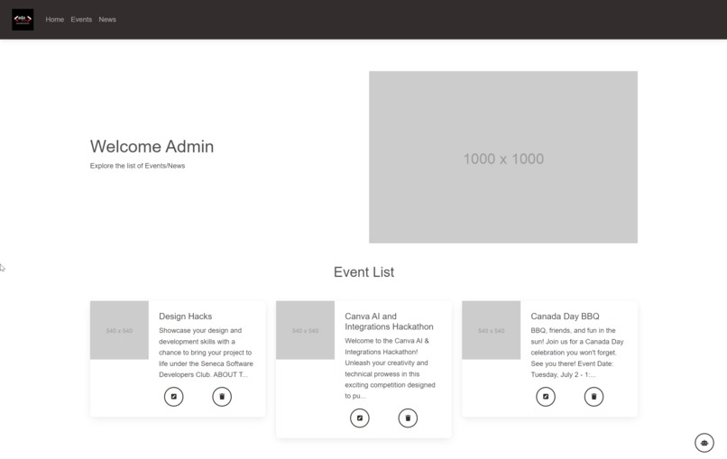 SSDC-Website – screenshot 3