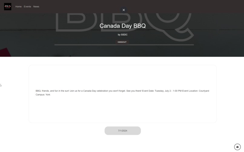 SSDC-Website – screenshot 5