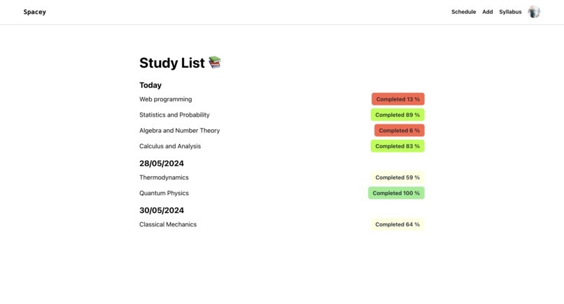 Spacey – screenshot 1