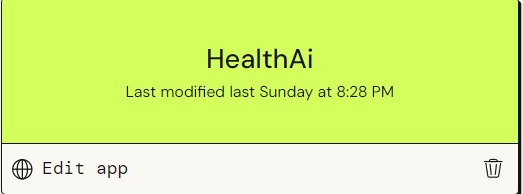 HealthAi – screenshot 1