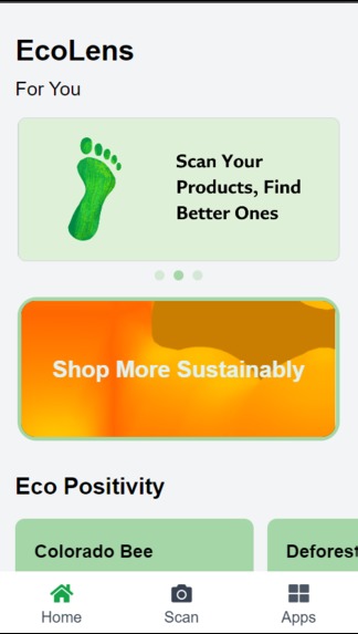 EcoLens – screenshot 1