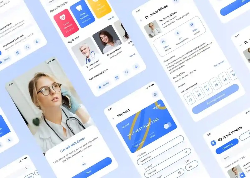 Doctor Q Mobile App Design – screenshot 1