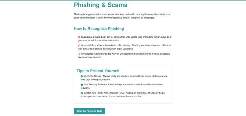 CyberSecurity Knowledge – screenshot 1