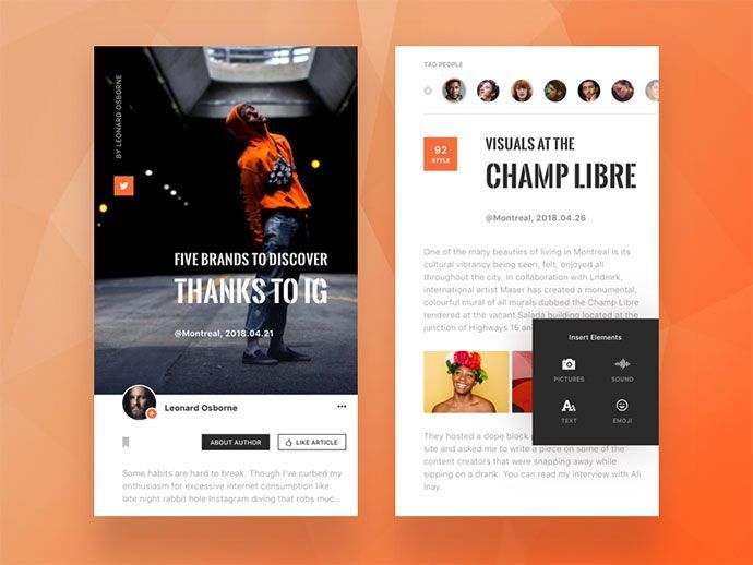 Creative Blog – screenshot 1