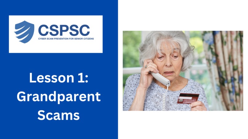 Grandparent Scams Education – screenshot 1