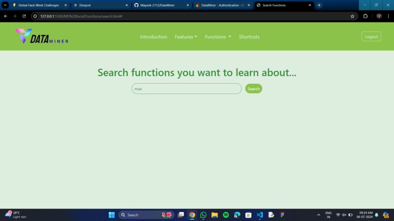 Dataminer – screenshot 1