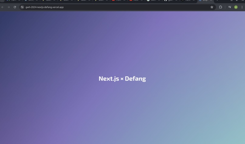 nextjs-defang – screenshot 1