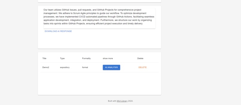 GenAI Writing Assistant – screenshot 2