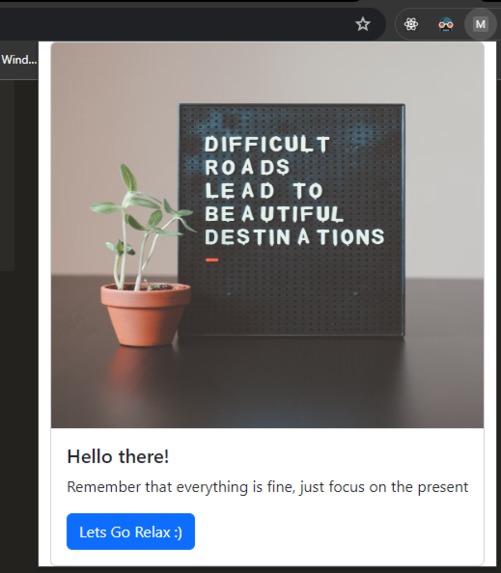 Create Browser Extension – screenshot 1