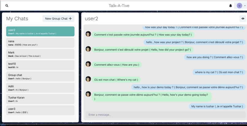 chatWave (Chat In any language) – screenshot 1