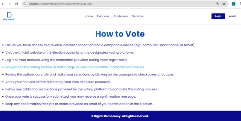 Digital Democracy – screenshot 5
