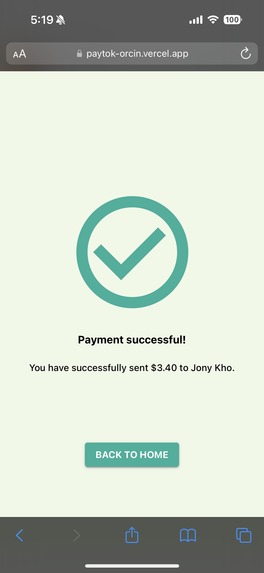 PayTok – screenshot 4