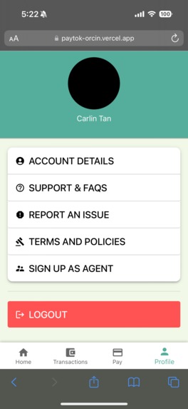 PayTok – screenshot 5