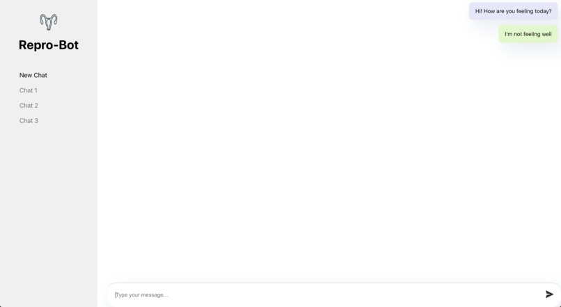 Repro-Health Companion Bot – screenshot 1