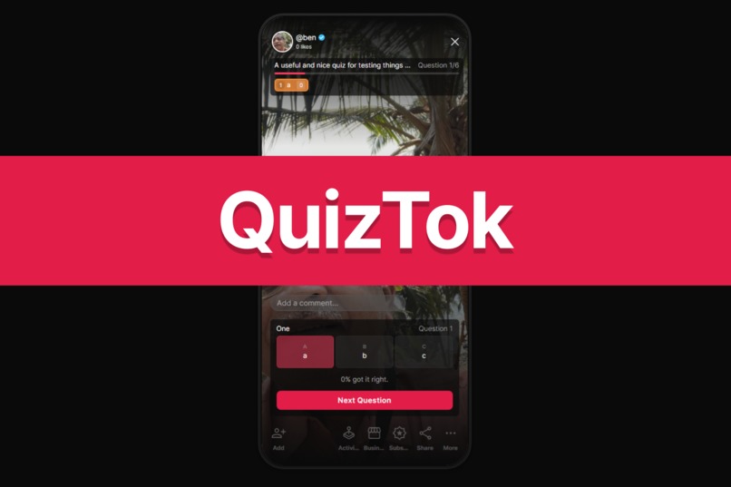 QuizTok – screenshot 1