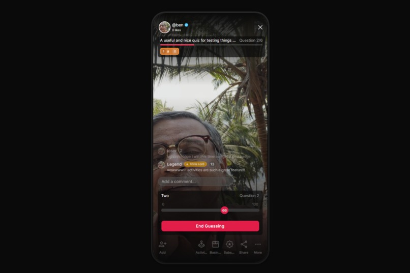 QuizTok – screenshot 3