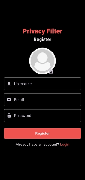 PrivacyFilter – screenshot 1