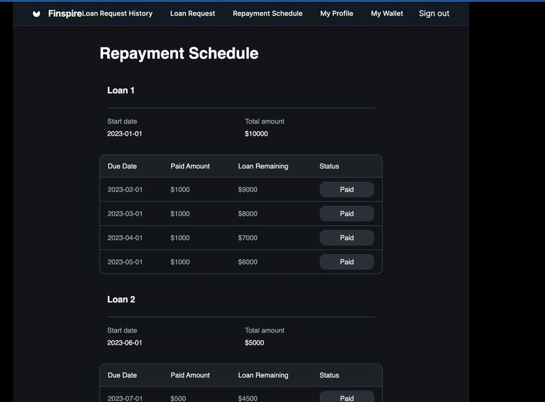 Finspire – screenshot 4