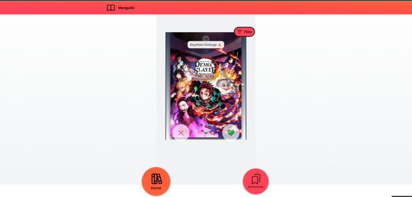 Manga4u – screenshot 1