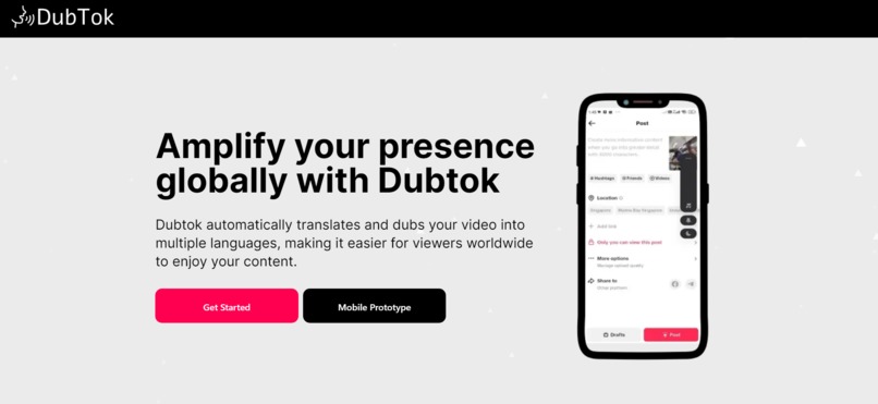 DubTok – screenshot 2