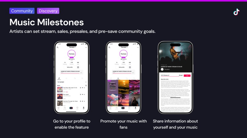 Enhancing Music Communities & Artist Discovery on TikTok – screenshot 8