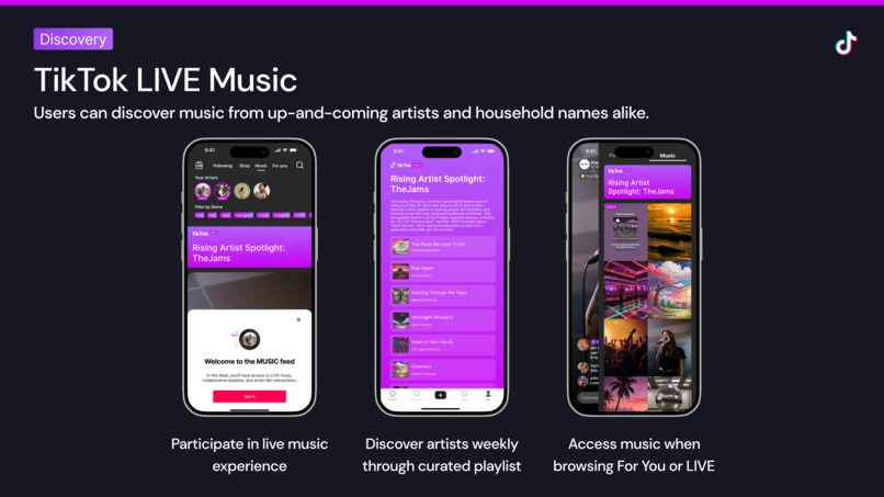 Enhancing Music Communities & Artist Discovery on TikTok – screenshot 5