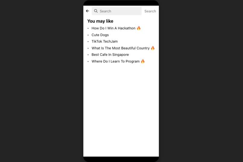 Search&Answer – screenshot 2