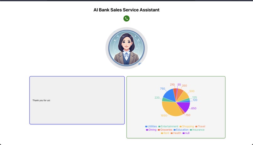 SmartBank CRM AI Assistant – screenshot 1