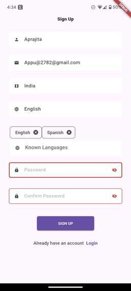 HackVok: Multilingual Tiktok Clone – screenshot 2