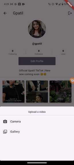HackVok: Multilingual Tiktok Clone – screenshot 3
