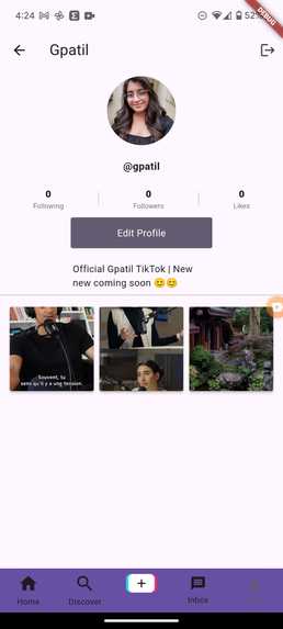 HackVok: Multilingual Tiktok Clone – screenshot 4