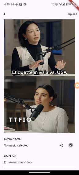 HackVok: Multilingual Tiktok Clone – screenshot 5