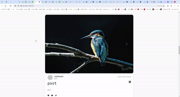 A social media website for learning – screenshot 3