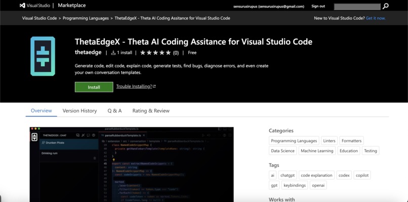 ThetaEdgeX – screenshot 2