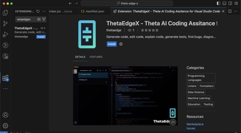 ThetaEdgeX – screenshot 3